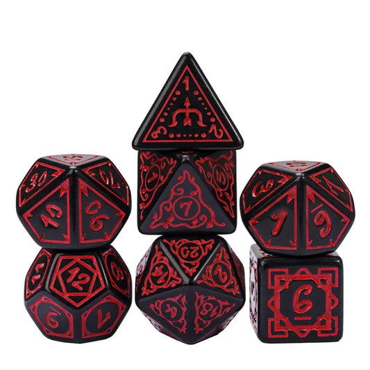 Red Druid Design 7-Dice Set - Major Dice