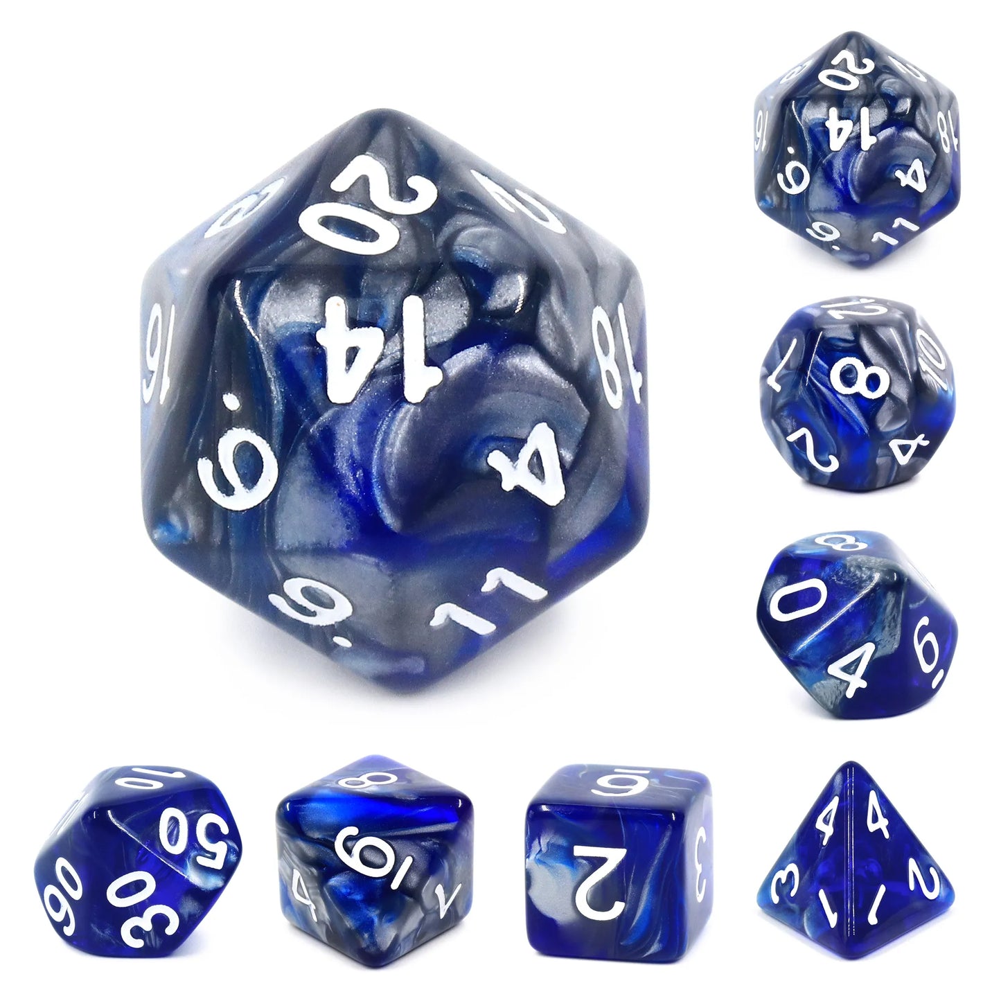 Cold Iron 7-Dice Set - Major Dice