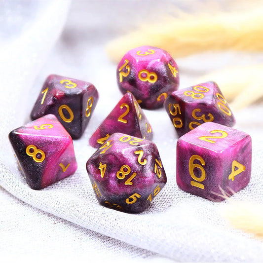 Scorpio Galaxy 7-Dice Set - Major Dice